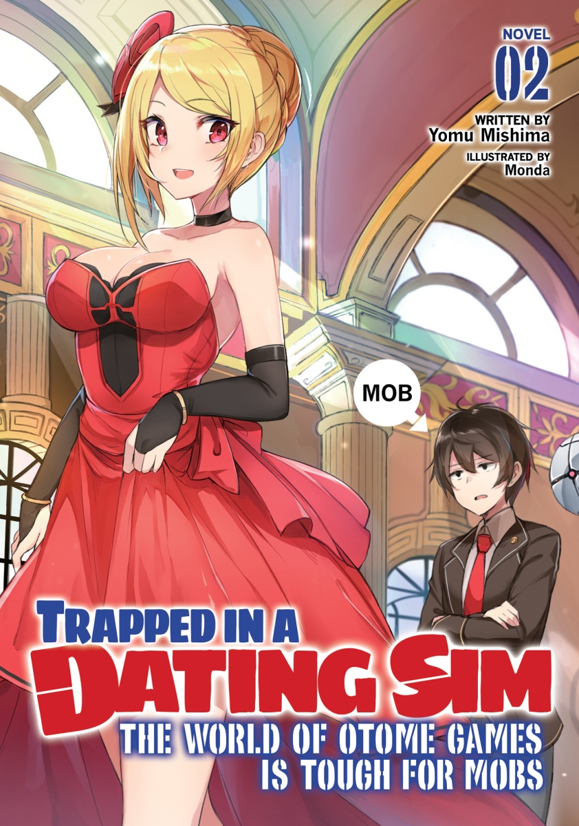 Manga Mogura RE on X: Light Novel Trapped in a Dating Sim: The